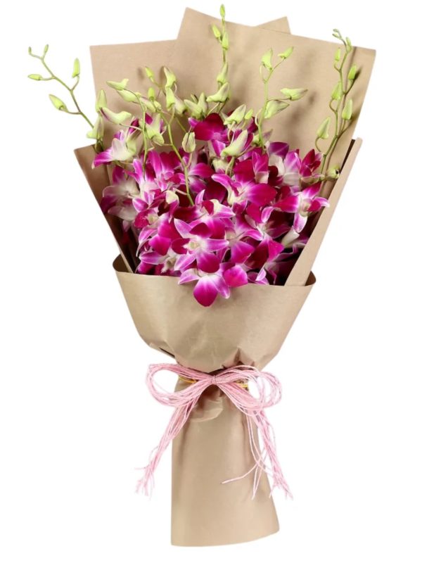 Exotic Purple Orchid Bouquet