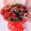 Luxury 25 Red Rose Bouquet