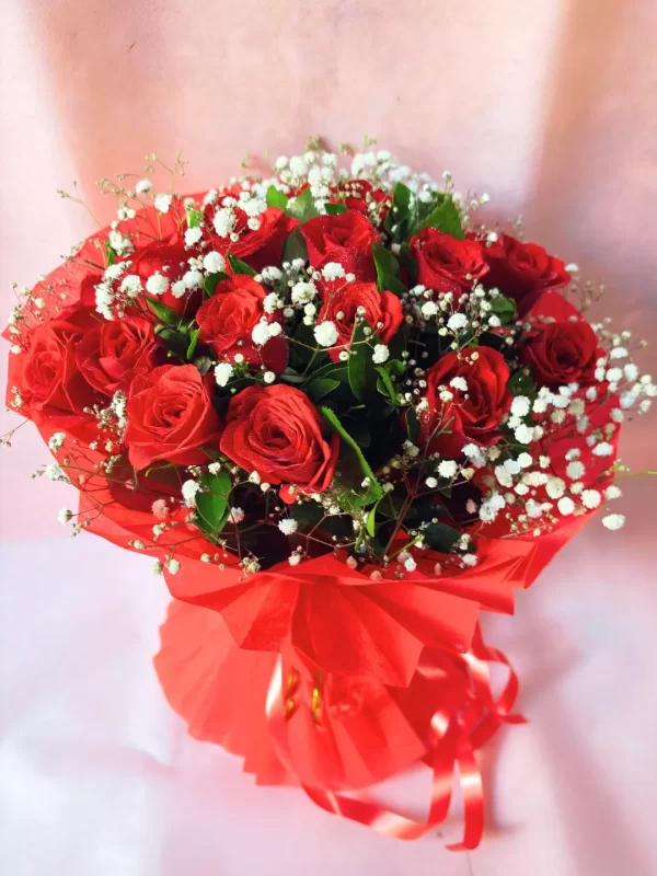 Luxury 25 Red Rose Bouquet