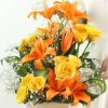 10-6921c27aa03fb Vibrant Orange Lilies & Yellow Roses Box Arrangement