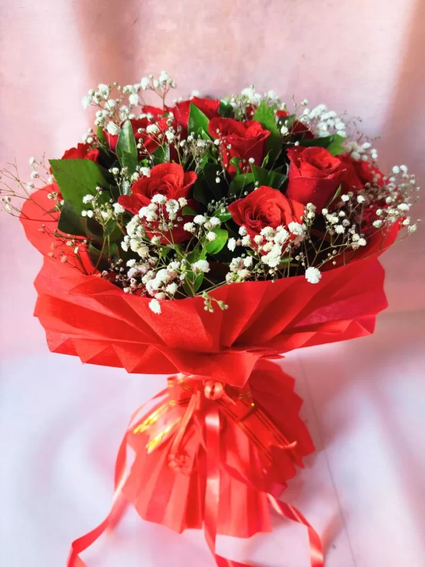 Luxury 25 Red Rose Bouquet