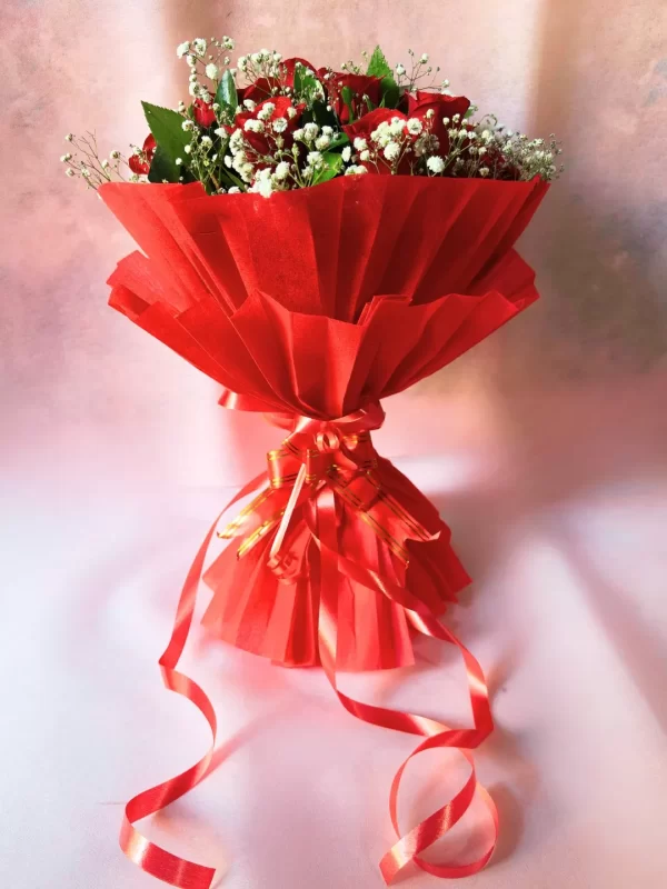 Luxury 25 Red Rose Bouquet