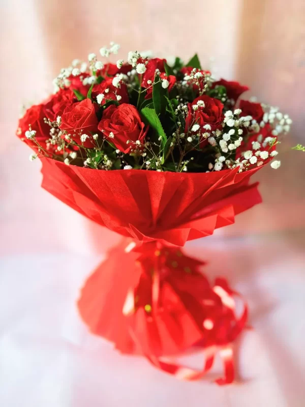 Luxury 25 Red Rose Bouquet