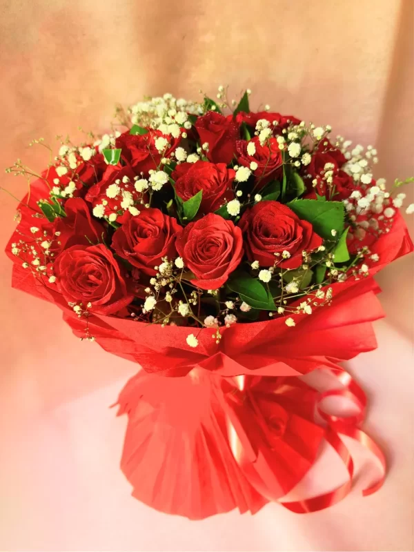 Luxury 25 Red Rose Bouquet