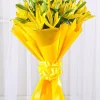 Sunshine Yellow Lily Bouquet