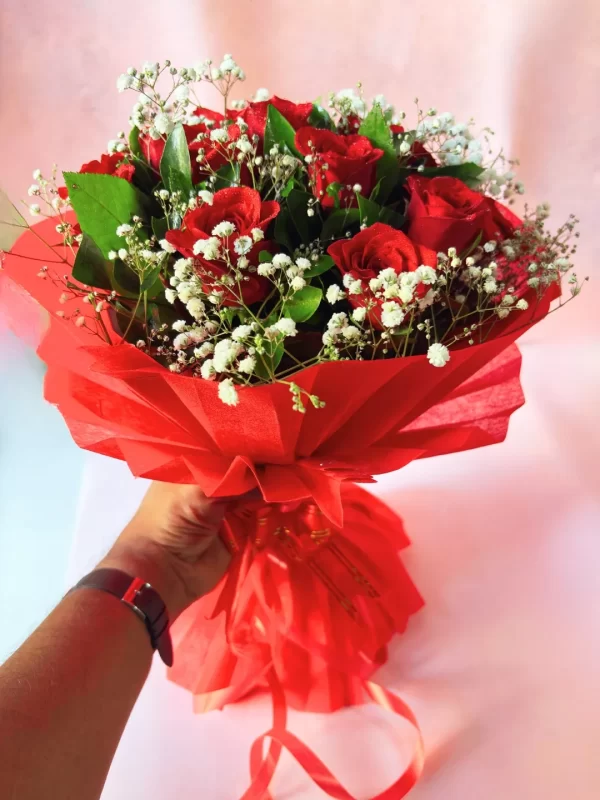 Luxury 25 Red Rose Bouquet
