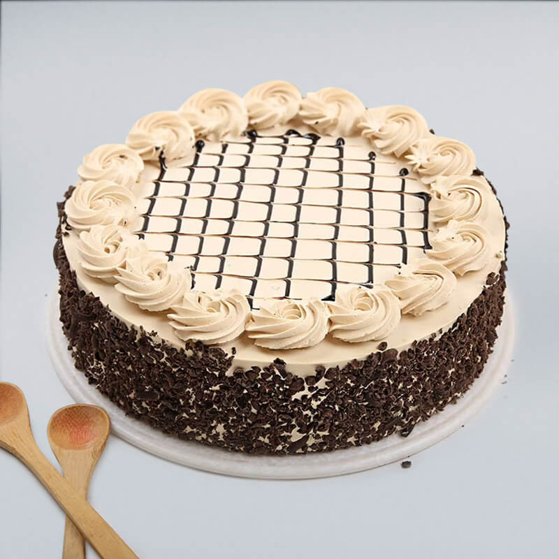 Classic Butterscotch Cream Cake with Chocolate Crunch