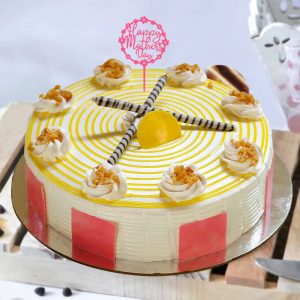 GWCK-1014 Butterscotch Mother’s Day Celebration Cake Design