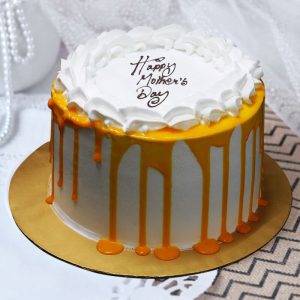 Mango Drizzle Cream Cake for Mother’s Day