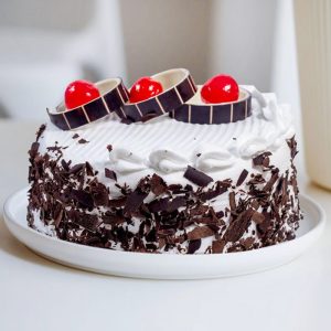 Classic Black Forest Cake with Cherries