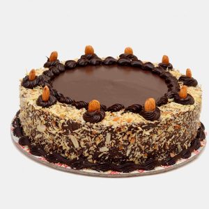 GWCK-1082 Rich Chocolate Almond Crunch Designer Cake