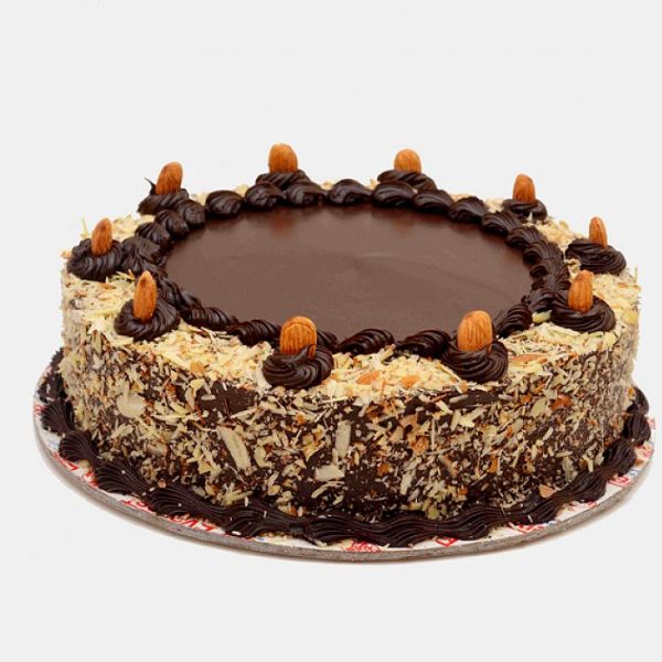Rich Chocolate Almond Crunch Designer Cake