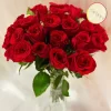 30 Red Roses Glass Vase Arrangement