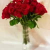 30 Red Roses Glass Vase Arrangement