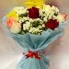 10 Mixed Color Rose Bouquet