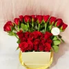 24 Red Roses Premium Box Arrangement