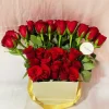 24 Red Roses Premium Box Arrangement