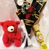 2 Red Roses Teddy Chocolate Combo
