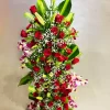 3Feet 50 Red Roses Vertical Floral Stand